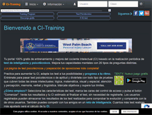 Tablet Screenshot of ci-training.com